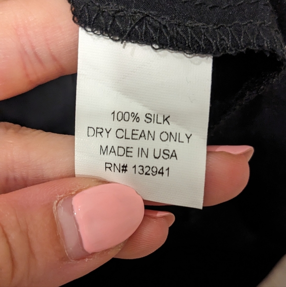 Amanda Uprichard Black Silk Tank - Picture 6 of 6